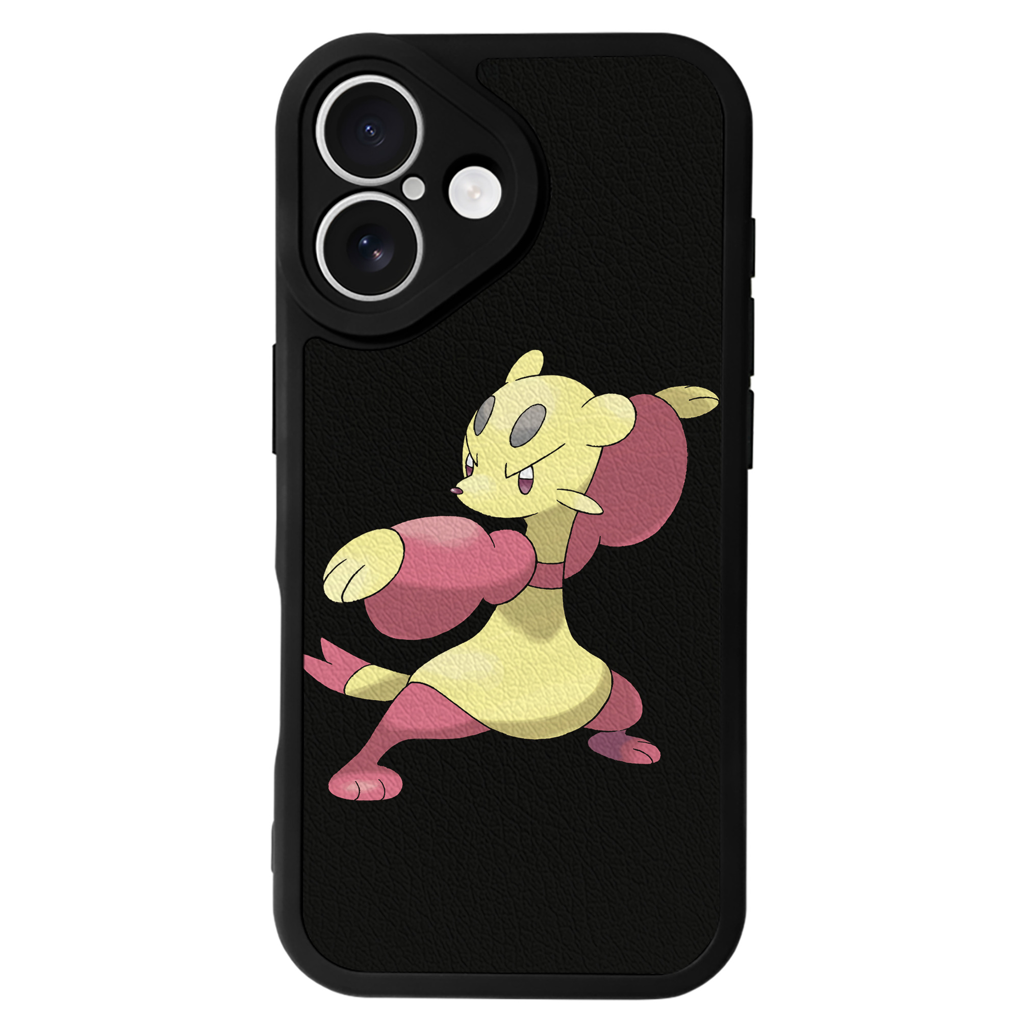 （画像用） ポケットモンスター Pokémon 【iPhone 16シリーズ対応】シリコンスマホケース（レザー調） 材質：シリコン